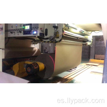 Splicer automático de papel de papel corrugado con control de tensión